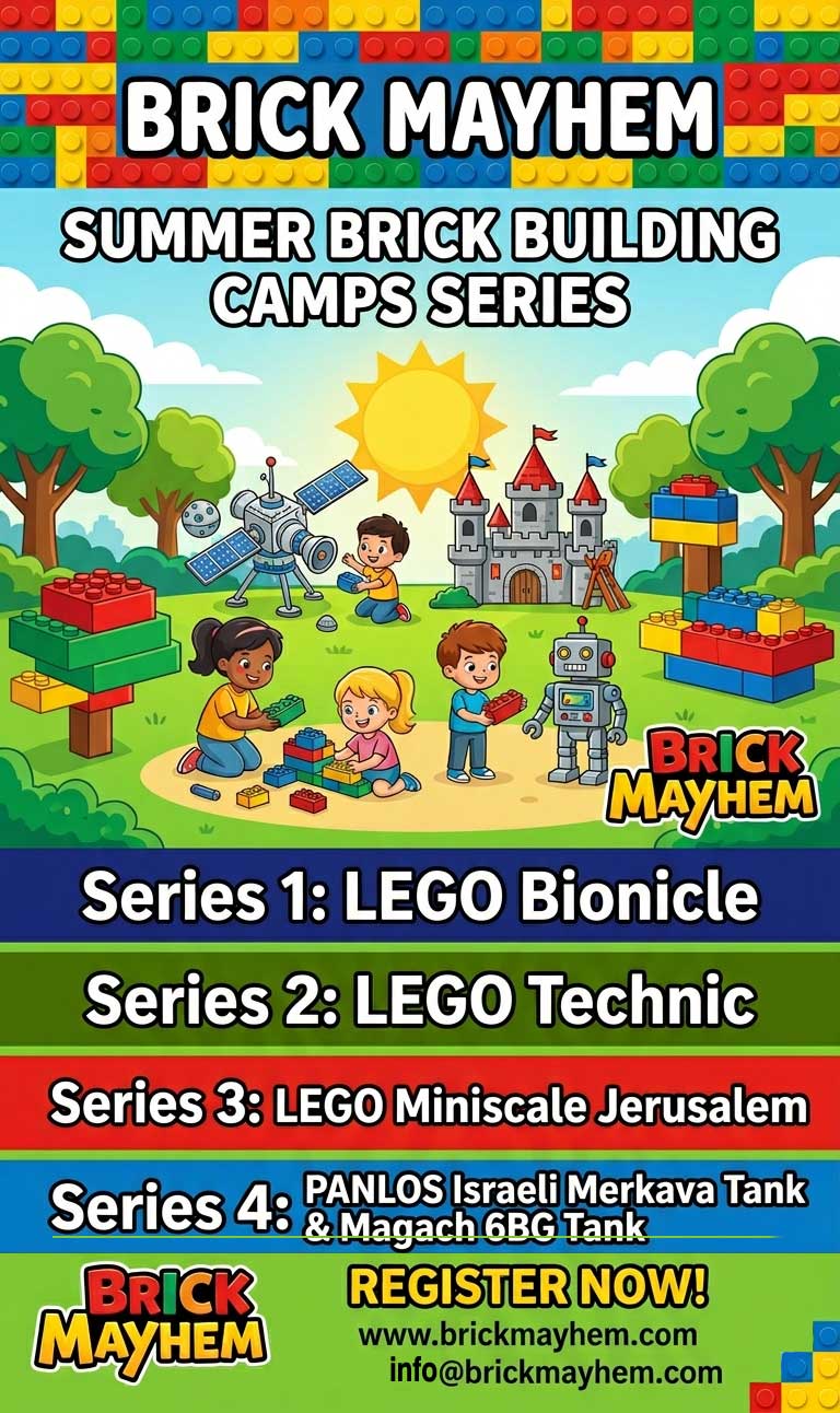 lego building in the summer
